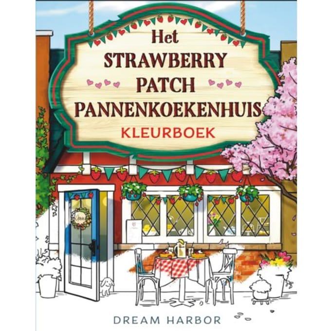 Het Strawberry Patch Pannenkoekenhuis-Kleurboek - Laurie Gilmore
