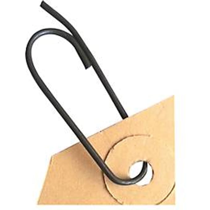 Etiketten-labelclips, ovaal, 1000 st.