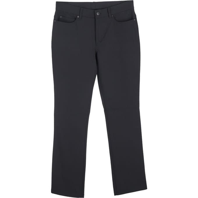 Escada rechte broek van zwarte zijde