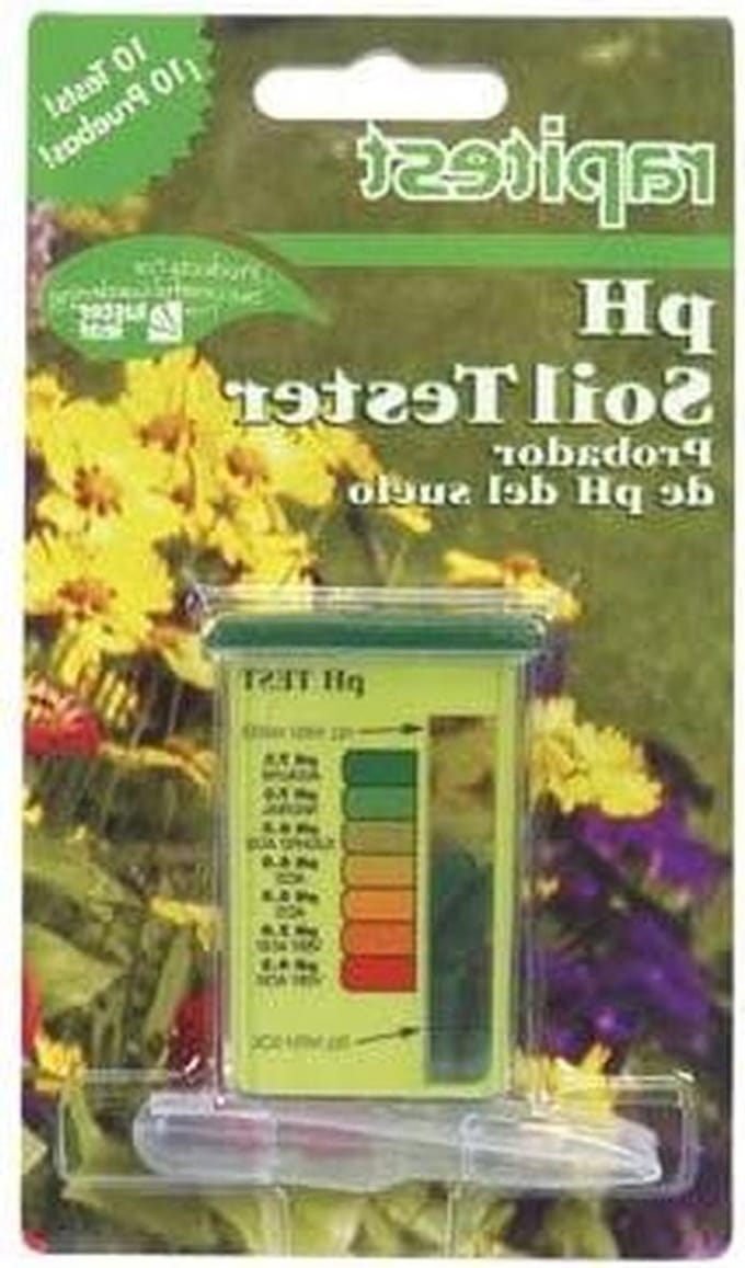 Bodem pH Tester - pH meter bodem - Plantenverzorging - Met Kleurcomparator - 1524 x 1118 cm - Wit