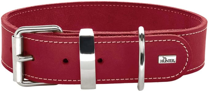 Hunter Halsband Aalborg Special Rood - Hondenhalsband - 65 cm