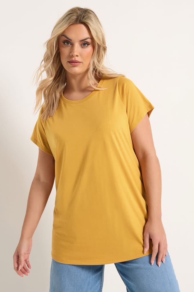 Yours Geel Core Basic Tshirt Size 44