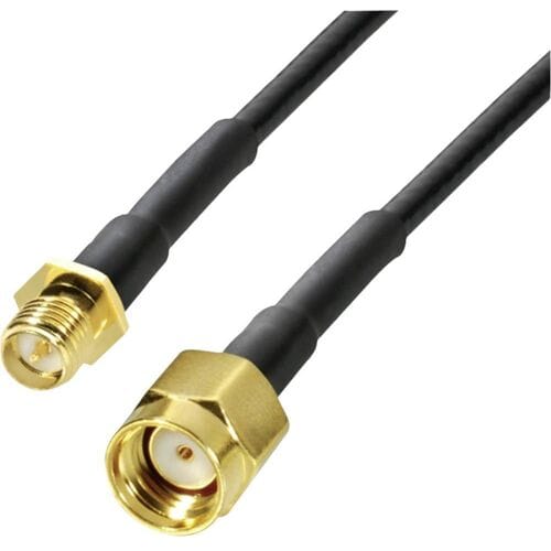 BKL Electronic WiFi-antenne Aansluitkabel 10 m Zwart