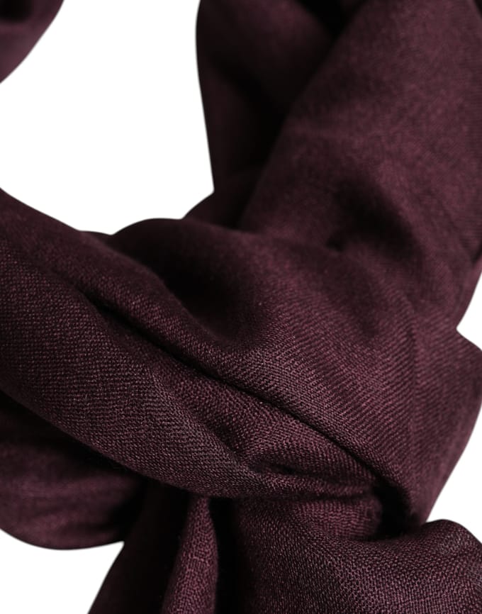 Bordeaux Cashmere Nekwarmer Wrap Sjaal