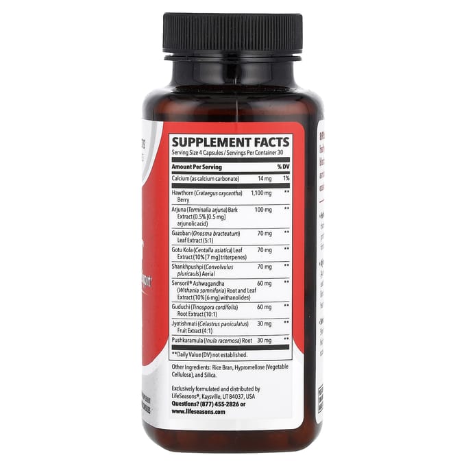 B/P Stabili-T®, Soutien de la pression artérielle, 120 Capsules Végétales