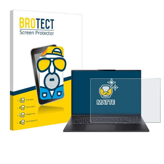 BROTECT - Screenprotector voor Acer Swift 16 AI - Folie Beschermfolie matte