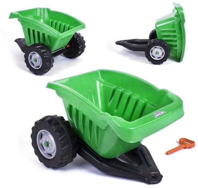 WOOPIE Aanhangwagen ACTIVE TARILER Groen 35 kg