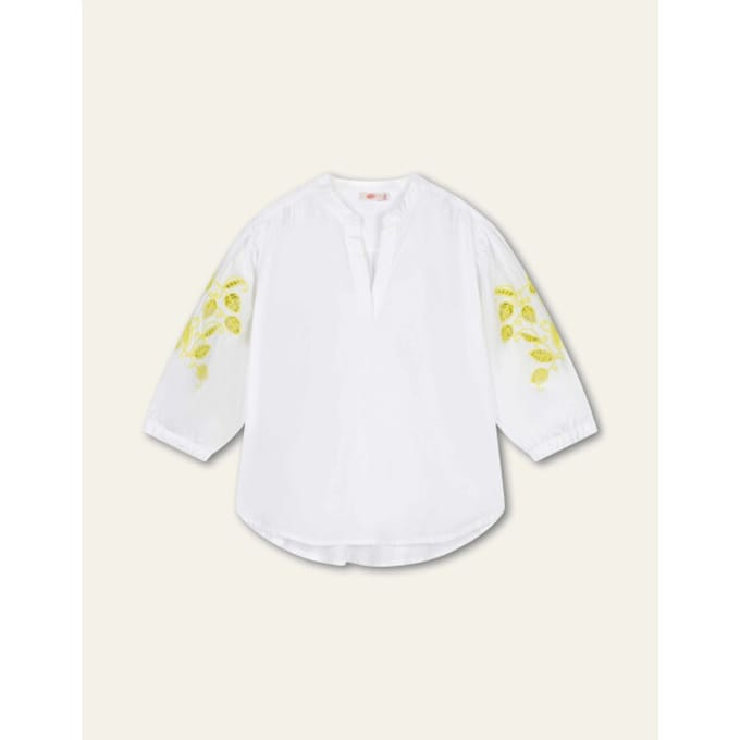 Oilily Bank Blouse- maat36 Bright Wit