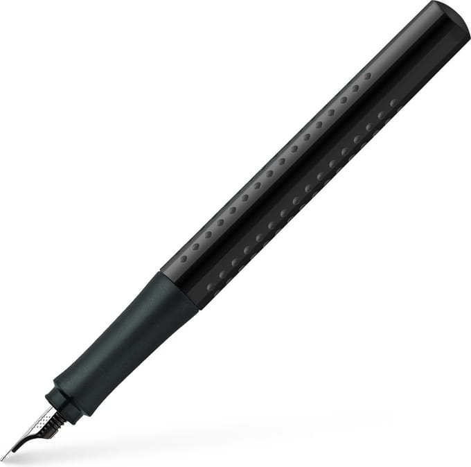 Faber Castell Vulpen Grip 2010 F - Harmony zwart   4005401408185   Verf
