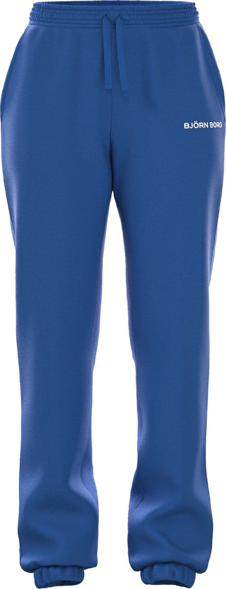 Björn Borg Essential 3 Pants Dames Joggingbroek - Blauw - Maat XL - Katoen