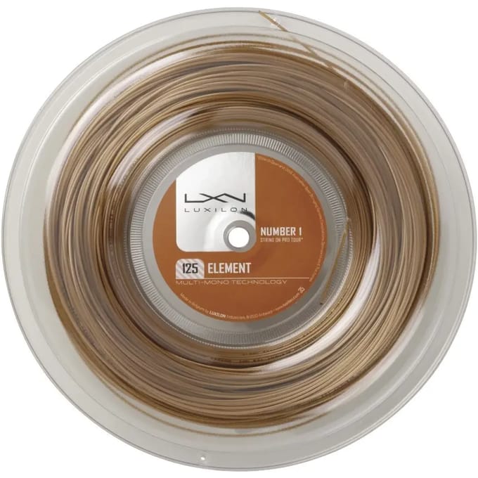 Luxilon Element Bronze Rol Snaren 200m-Brons