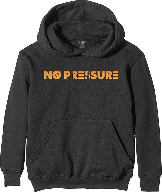 Logic - No Pressure Gradient Hoodie/trui - XL - Zwart