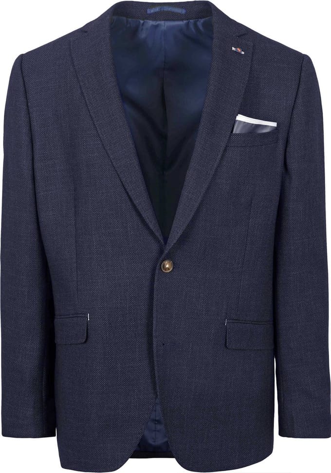 Suitable Colbert Heleen Donkerblauw (navy) - Maat 46 - Heren blazer