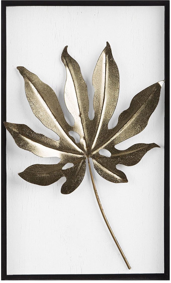 CURIUM - Wanddecoratie - Wit - Metaal