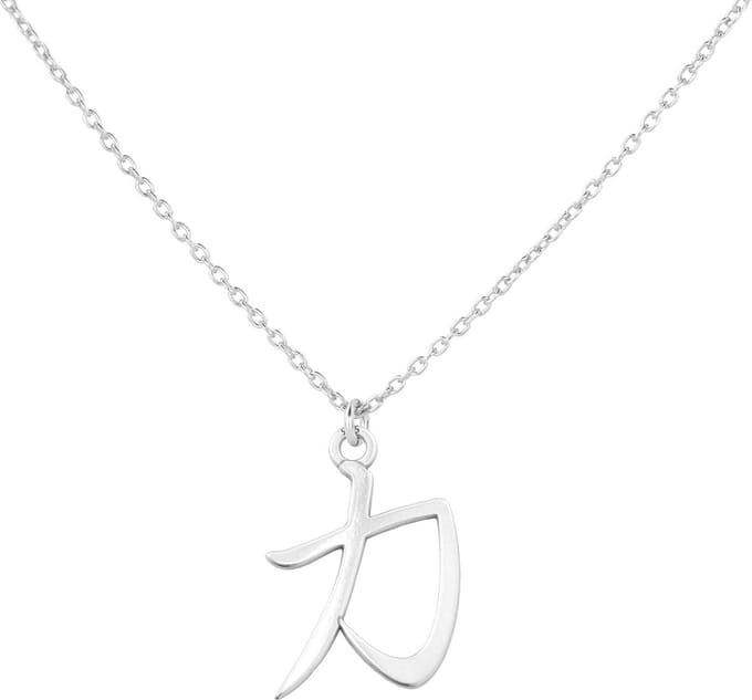 ARLIZI 1725 Ketting Hanger Japans Krachtsymbool - Sterling Zilver - 44 cm