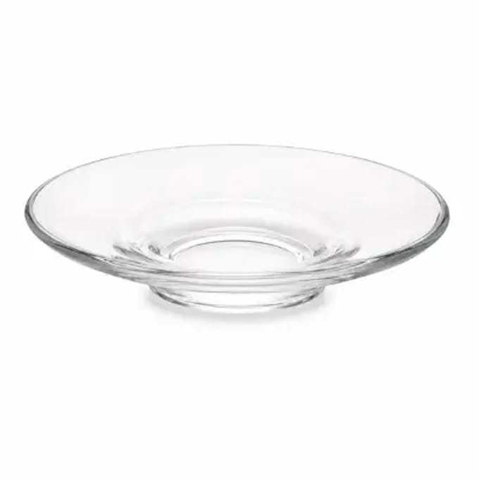 Pasabahce Linka glazen onderzetters set 6 – diameter 122 mm – vaatwasserbestendig