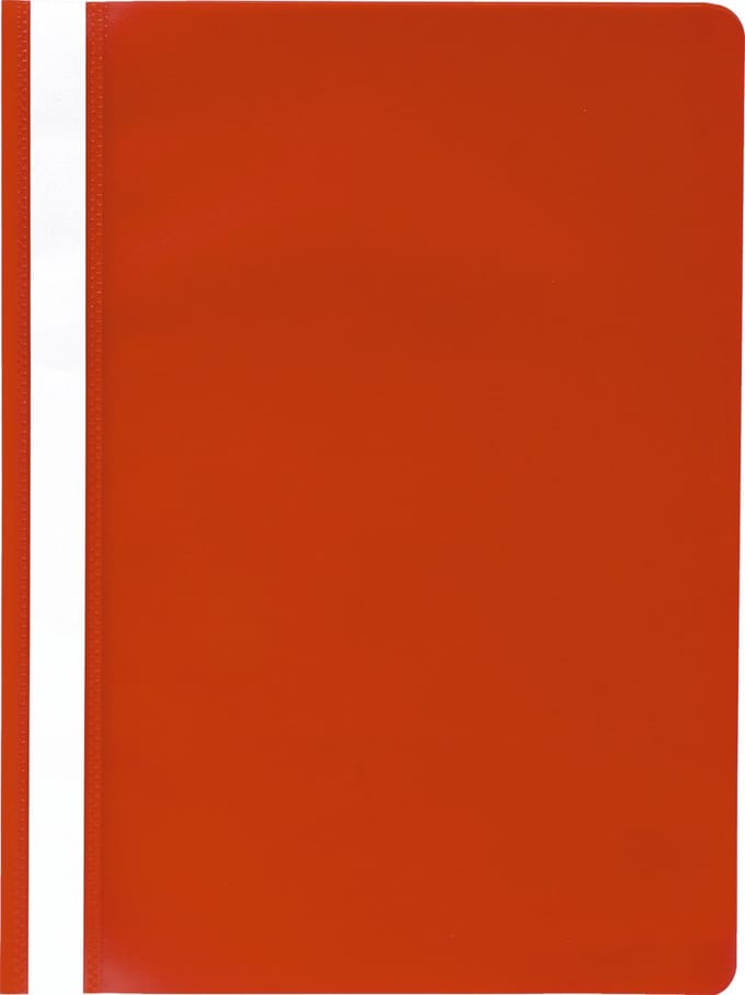 Exacompta 25x Snelhechtmap PP standaardkwaliteit - A4 - Rood - 449203B