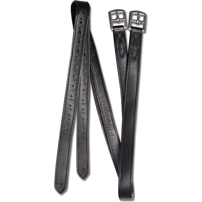 Waldhausen Waldhausen stijgbeugelriemen X-Line Soft 160 Zwart