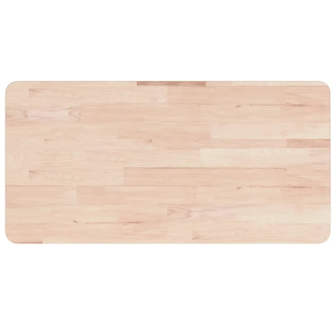 vidaXL - Wastafelblad - 80x40x2,5 - cm - onbehandeld - massief
