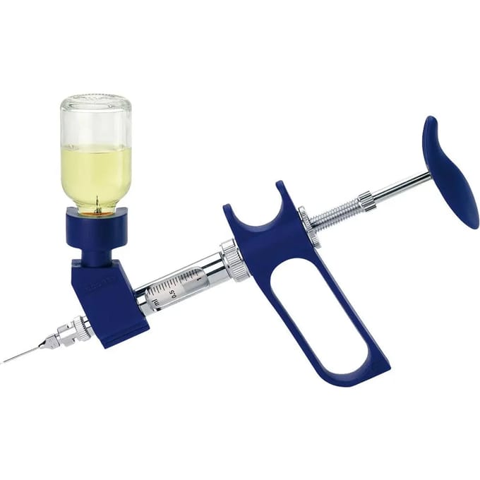 Spuit met flaconhouder Socorex 10 ml