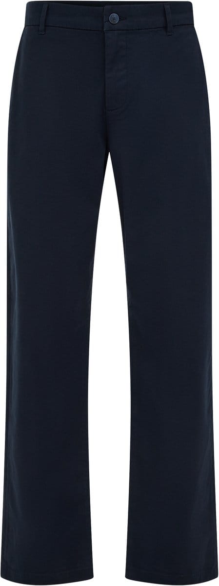 WE Fashion Heren regular fit broek met elastieke broekband