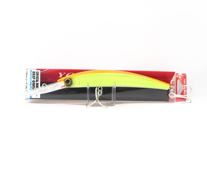 Yo Zuri Crystal Minnow DD 130 mm drijvend kunstaas R1136-HOBG (2462)