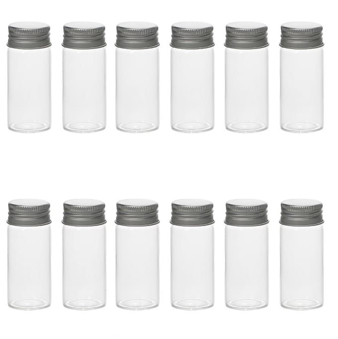Allecto - Decoratieve Flessen - Lege Sample Potten - Ideaal voor