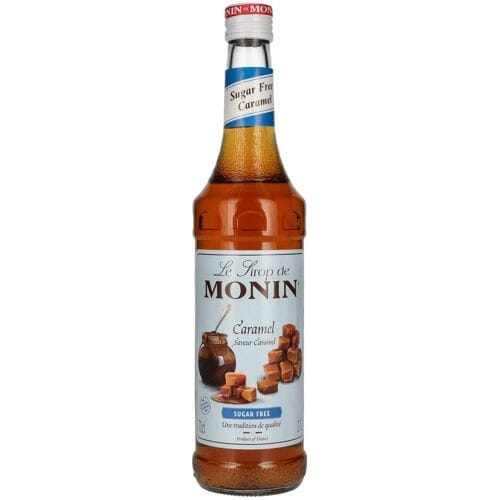 Monin Koffiesiroop Karamel suikervrij - 70 cl