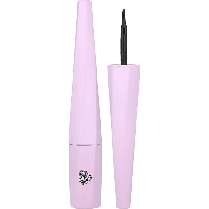 KimChi Chic Beauty, Stage Proof Liquid Liner®, 02 Felt Tip Brush, Blackest Black, 0.1 fl oz (3 ml) white