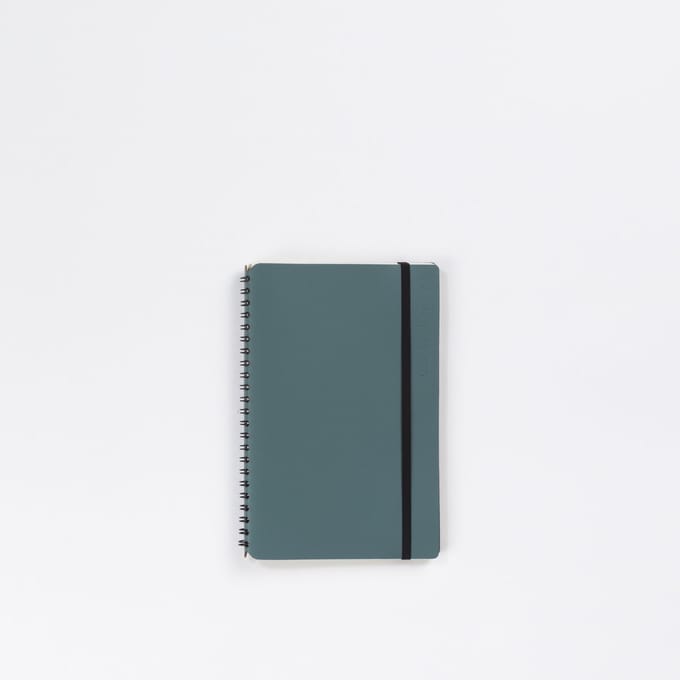 Vacavaliente - Notitieboek A5 - Gerecycled Leer - Groen