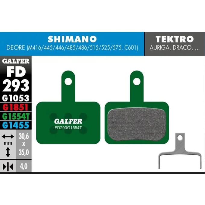 Remblok Galfer Pro Shimano Deore (B03S)