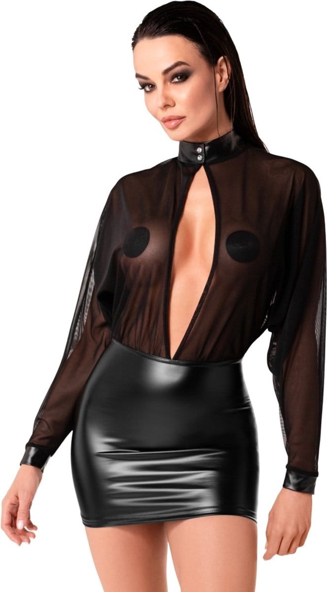 Noir Jurk Tulle S