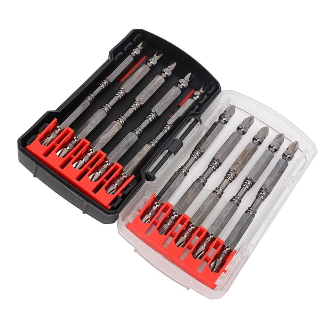 10 STUKS PH2 Schroevendraaierbits Magnetisch Kruiskop Dubbele Kop Elektrische Boorbitset voor Houtbewerking