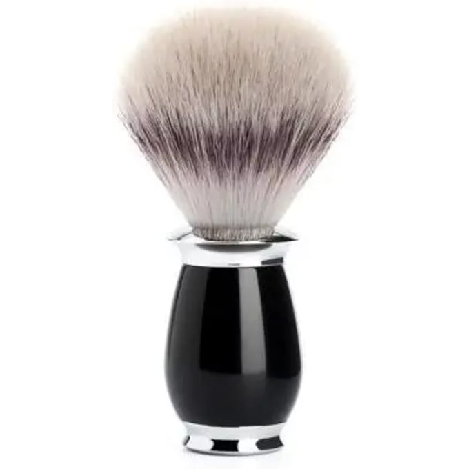 MÜHLE -Scheerkwast -Silvertip Fibre -Syntetisch -Purist -Zwart