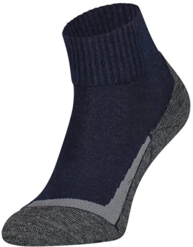 S18 Merino wollen enkel wandelsokken – Marine – 39-42