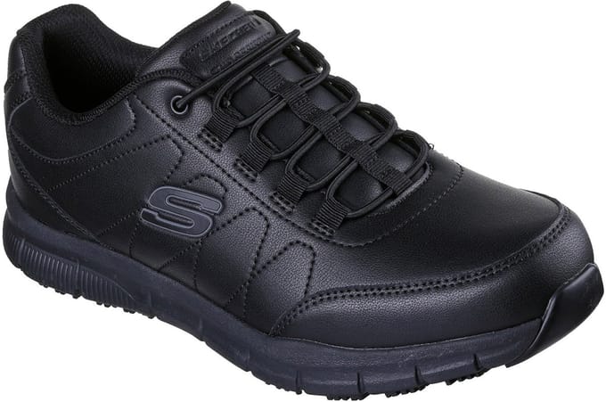 Skechers Heren NAMPA – OSIL Werksneaker 200272EC BLK Zwart