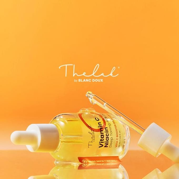 [LE LABO de blanc doux] Ampoule Tonifiante Profonde Vitamine C Niacine 50 ml beige