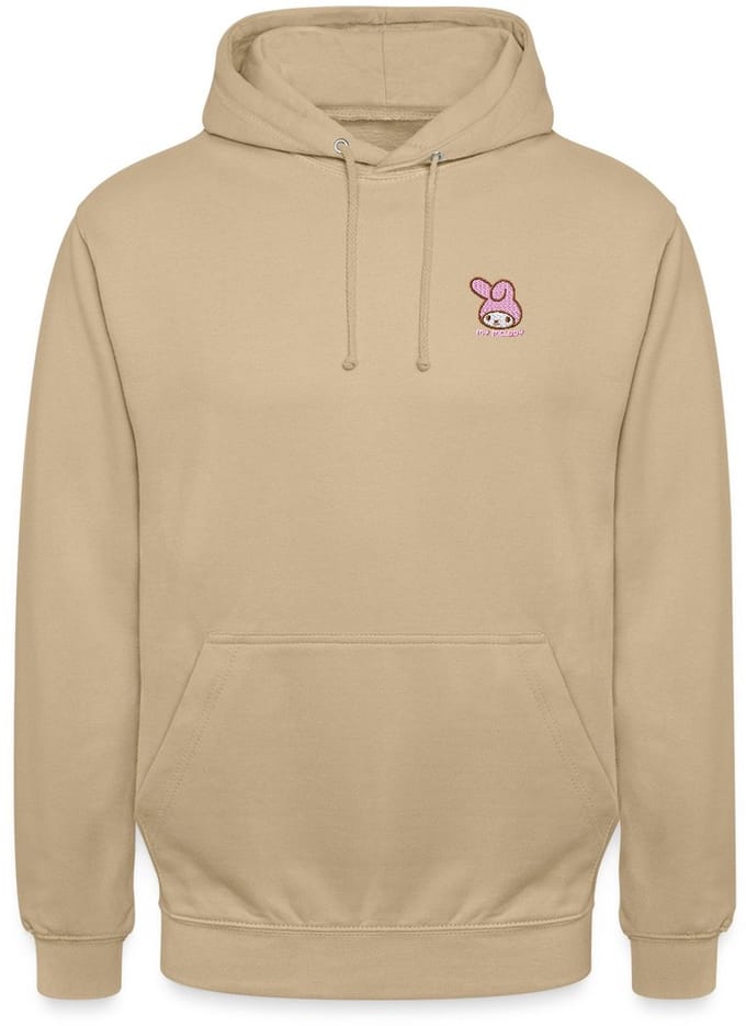 My Melody Geborduurd Portret Hoodie Unisex