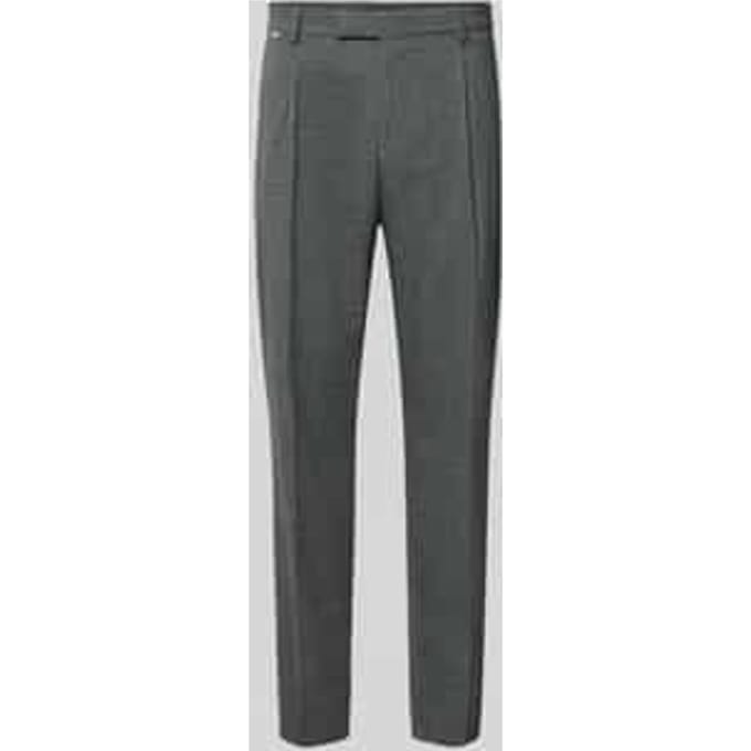 Pantalon met persplooien model 'salto'