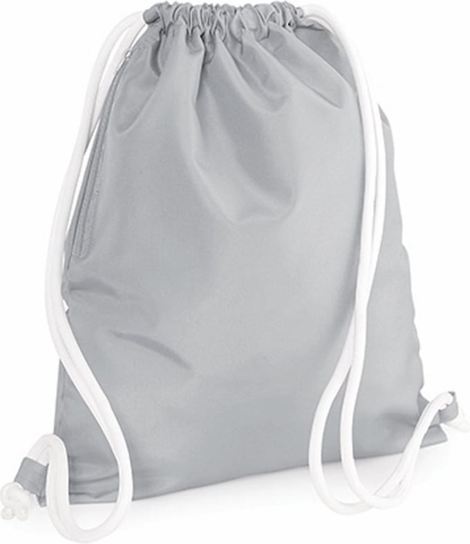 Icon Gymsac Sporttas BagBase - 11 Liter Light Grey