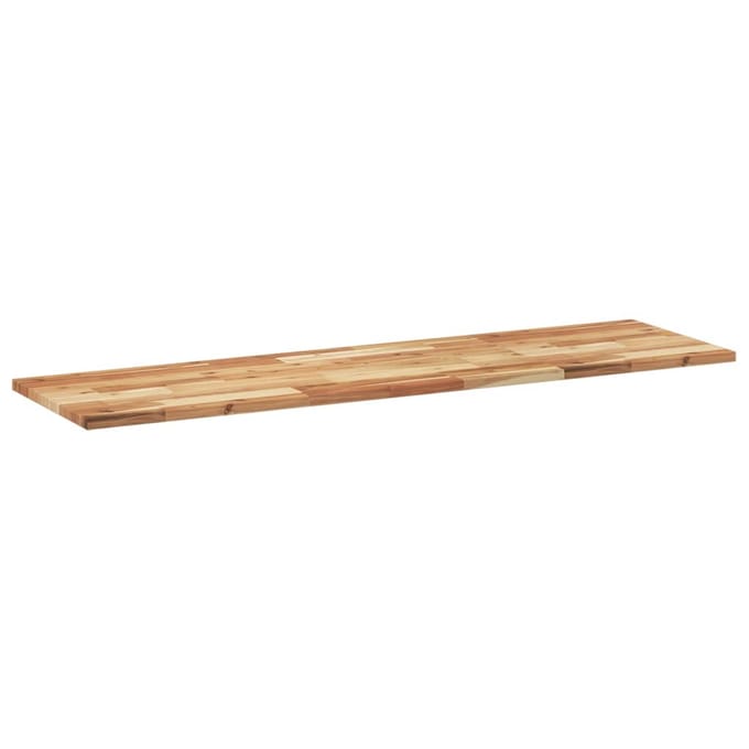 vidaXL - Wandschappen - 2 - st - zwevend - olieafwerking - 160x40x2 - cm - acaciahout