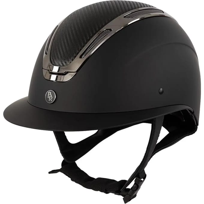 Br Paardrijcap Br Zeta Sport Zwart