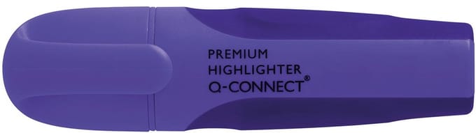 Q-CONNECT Premium markeerstift | paars