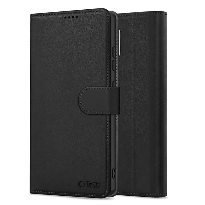 Tech-Protect Wallet Case for Samsung Galaxy S26 Ultra - Black