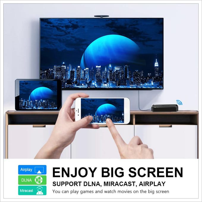 X96Q TV Box Android 10.0 Allwinner H313 Quad Core ARM Cortex A53 TV Set Top Box Ondersteuning 4K 3D Media Player US Plug zwart