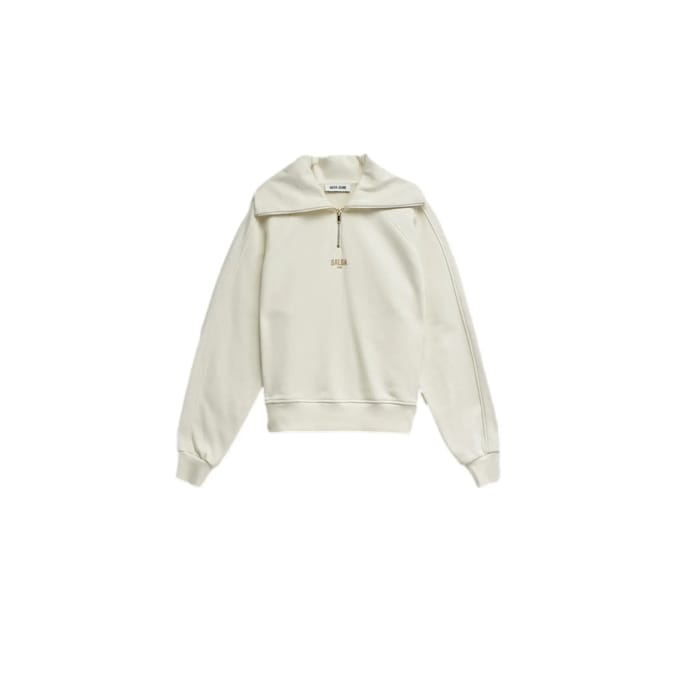 Demi-zip sweatshirt dames Salsa Jeans