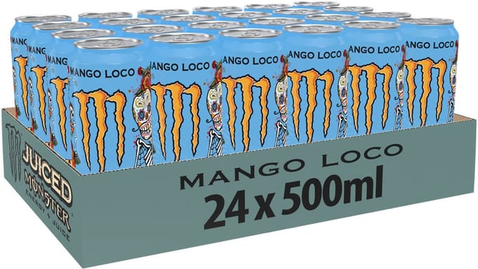 Monster Energy Mango Loco blik - 24 x 500 ml