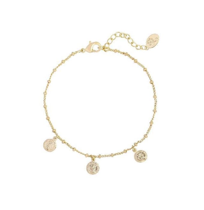 Jomide Armbandje Goud Cute Coins - Dames
