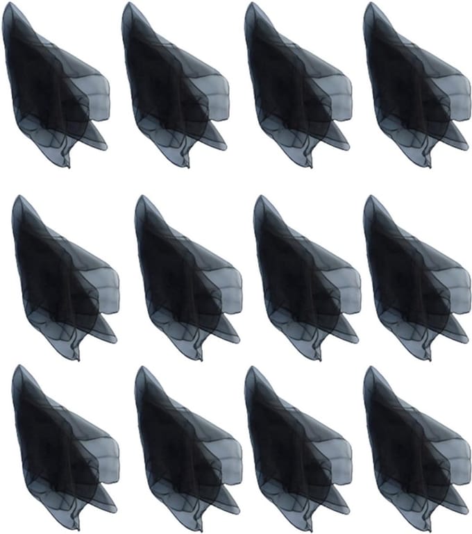 Jongleer Danssjaals - Speelsjaals Floatsjaals - Creatieve Spelletjes - Set van 12 stuks - 60x60 cm - Mix Kleuren