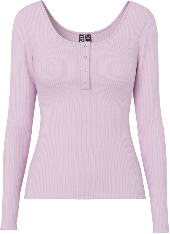 PIECES - PCKITTE LS TOP JRS NOOS BC - Dames - Blouses
